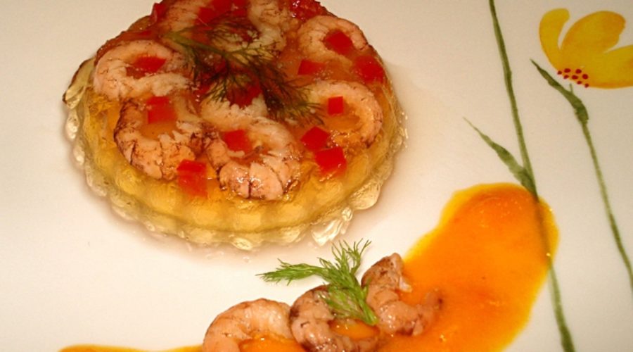 Aspic de Crevettes